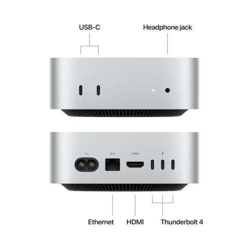 Mac mini Apple M4 10‑core CPU & 10‑core GPU 24GB/512GB SSD