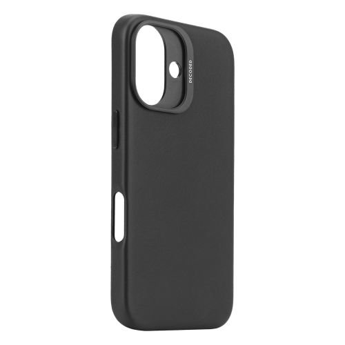 DECODED Leather Case for iPhone 16 Plus - Black