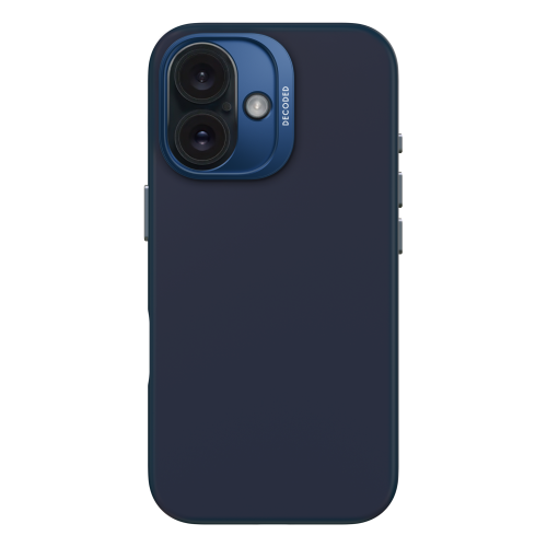 DECODED Silicone Case for iPhone 16 Plus - Navy