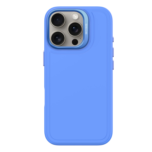 DECODED Silicone Stacks Case for iPhone 16 Pro - Blue