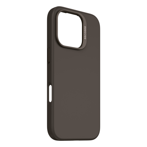 DECODED Silicone Case for iPhone 16 Pro Max - Black