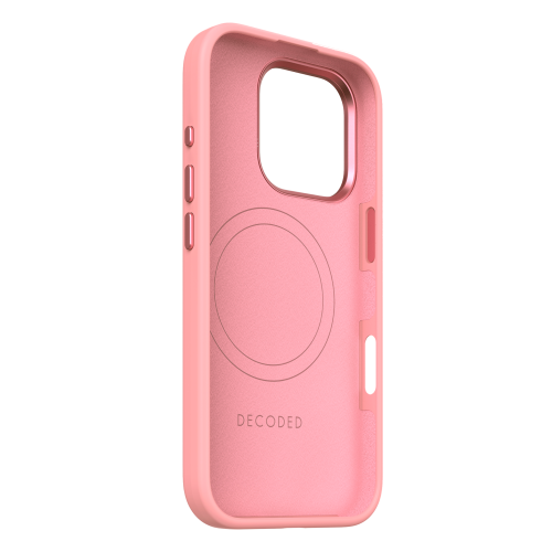 DECODED Silicone Stacks Case for iPhone 16 Pro - Pink